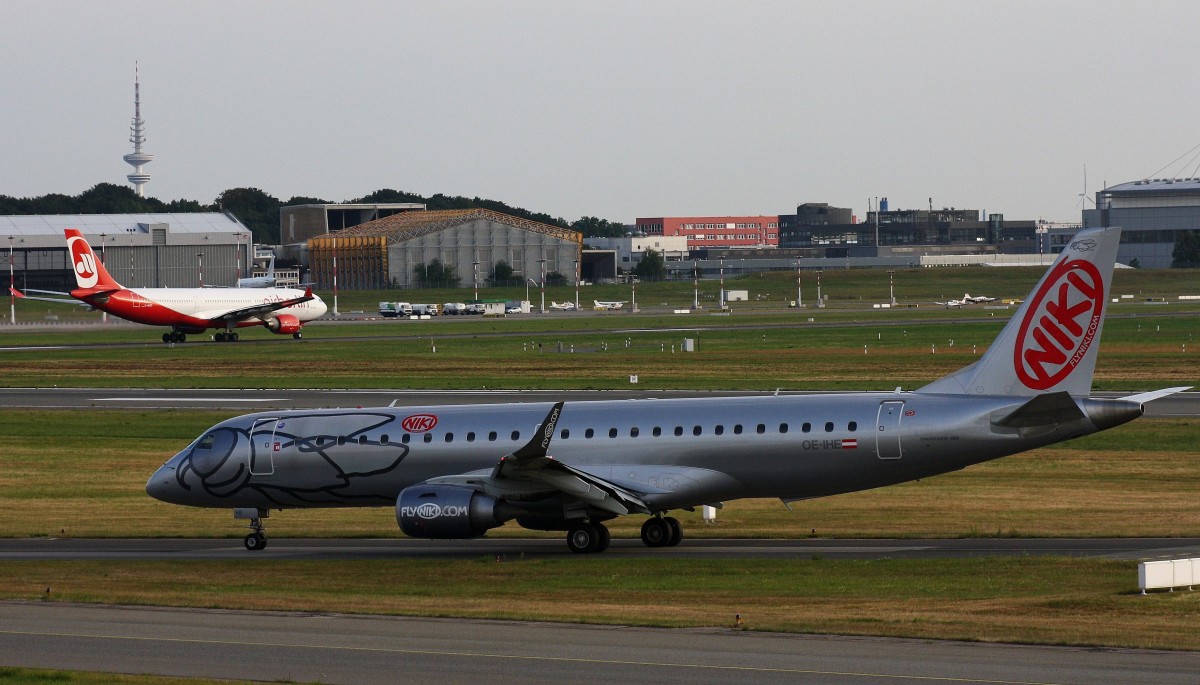 NIKI,OE-IHE,(c/n 19000387),Embraer ERJ-190-100LR,06.08.2014,HAM-EDDH,Hamburg,Germany