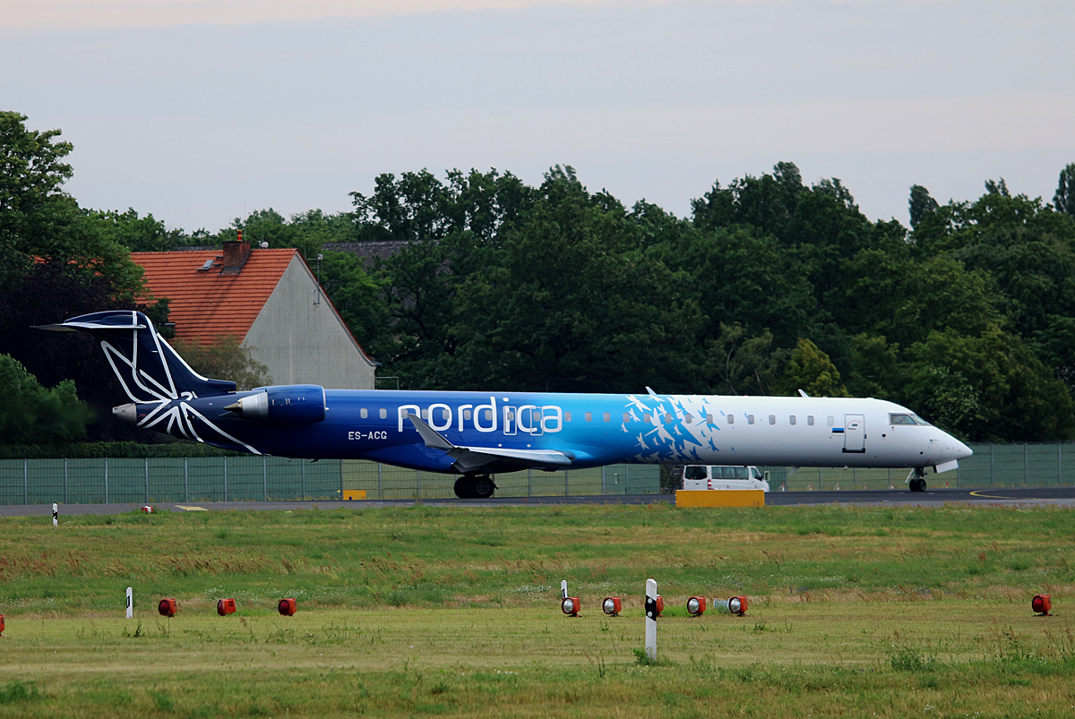 Nordica, CRJ900LR, ES-ACG, TXL, 14.07.2016