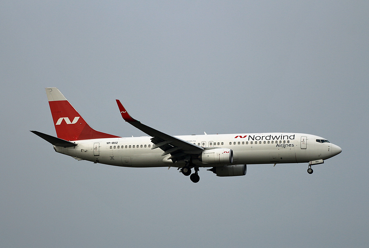 Nordwind, Boeing B 737-8ME, VP-BSZ, BER, 14.11.2021