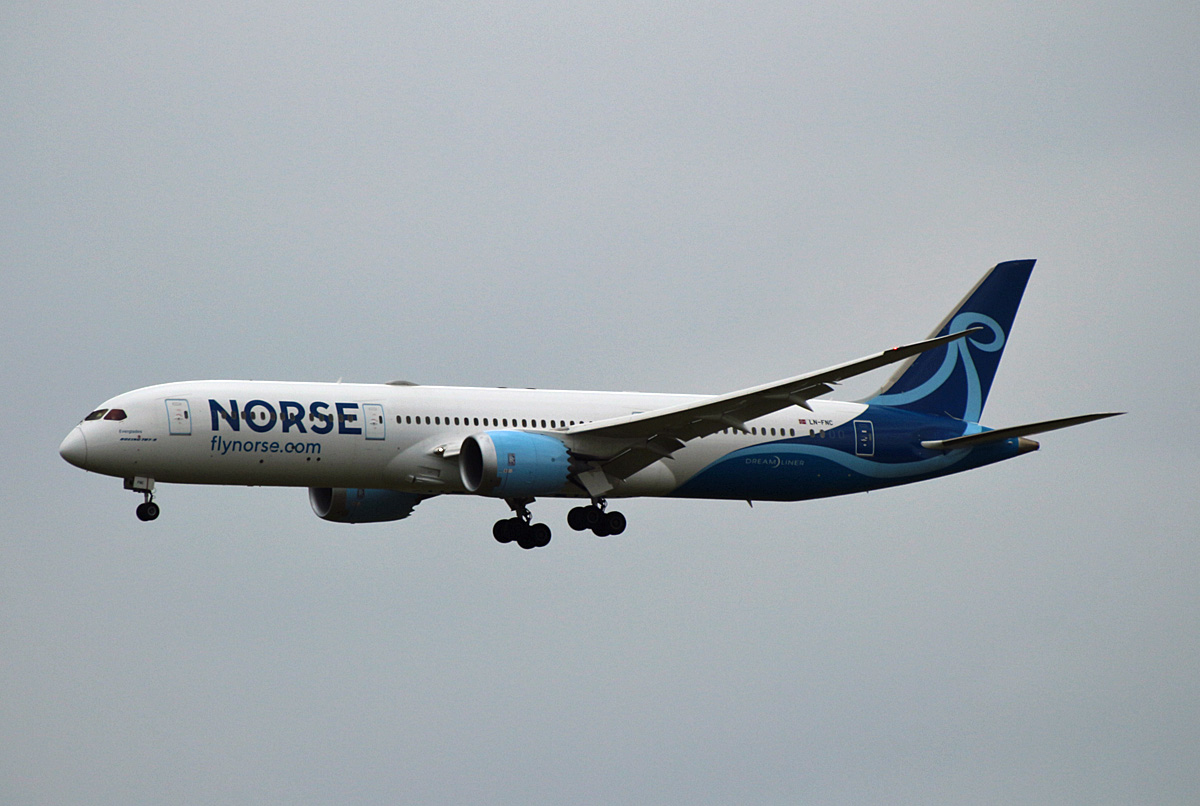 Norse Atlantic Airways, Boeing B 787-9 Dreamliner, LN-FNC, BER, 08.10.2022