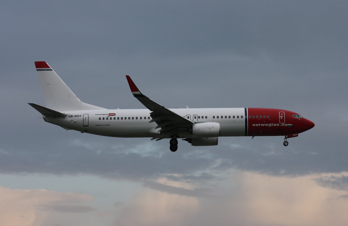 Norwegian Air Shuttle,LN-NGV,(c/n 39031),Boeing 737-8JP(WL),17.04.2014,HAM-EDDH,Hamburg,Germany(Delivered:25.03.2014)