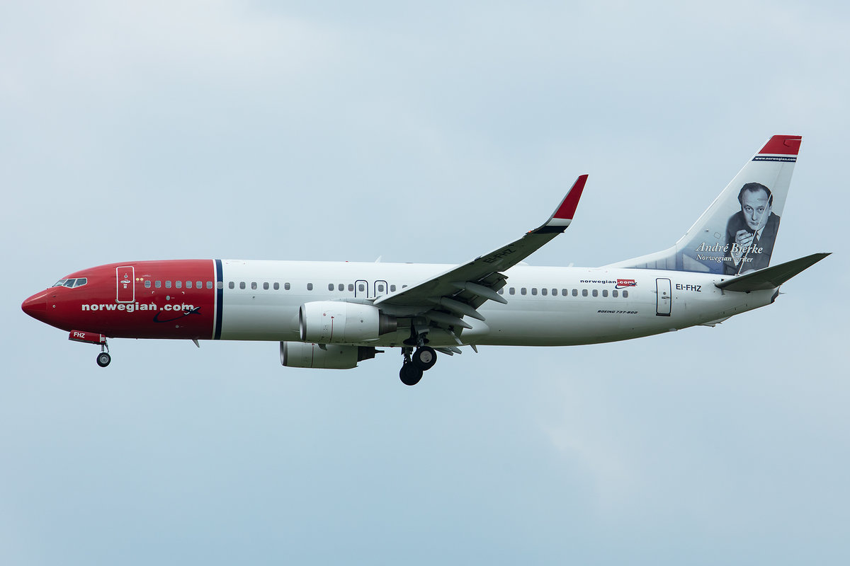 Norwegian, EI-FHZ, Boeing, B737-8JP, 01.05.2019, MUC, München, Germany

