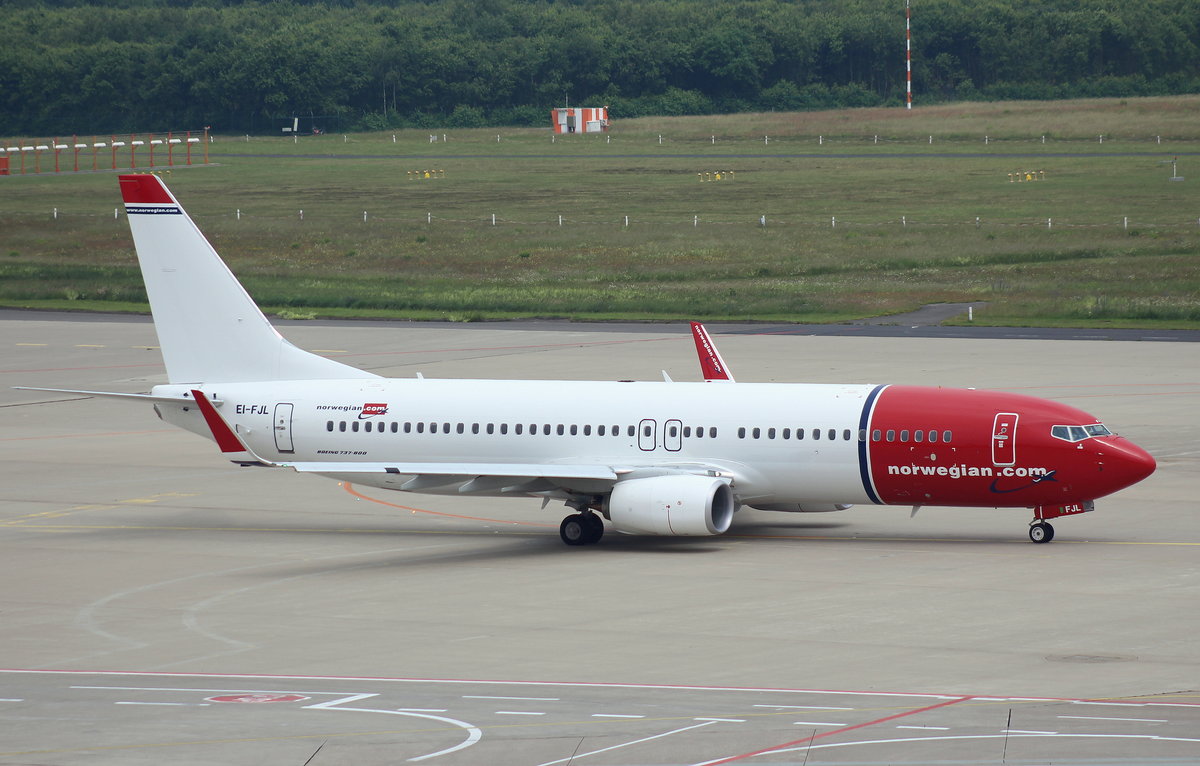 Norwegian, EI-FJL,(c/n 42073),Boeing 737-8JP(WL), 12.06.2016,CGN-EDDK, Köln-Bonn, Germany 