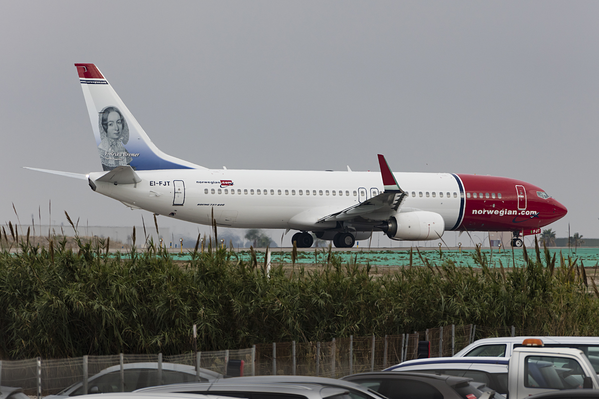 Norwegian, EI-FJT, Boeing, B737-8JP, 22.10.2016, AGP, Malaga, Spain


