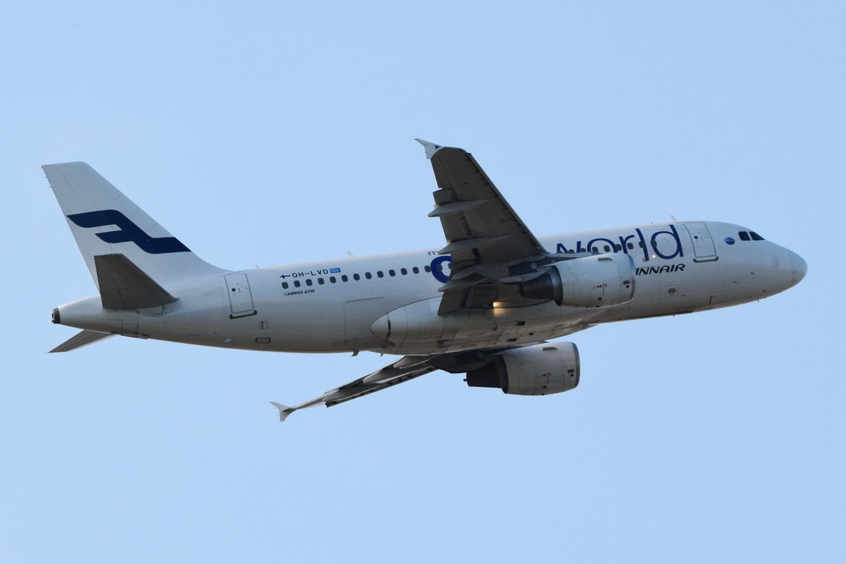 OH-LVD Finnair Airbus A319-112  , MUC , 11.05.2018