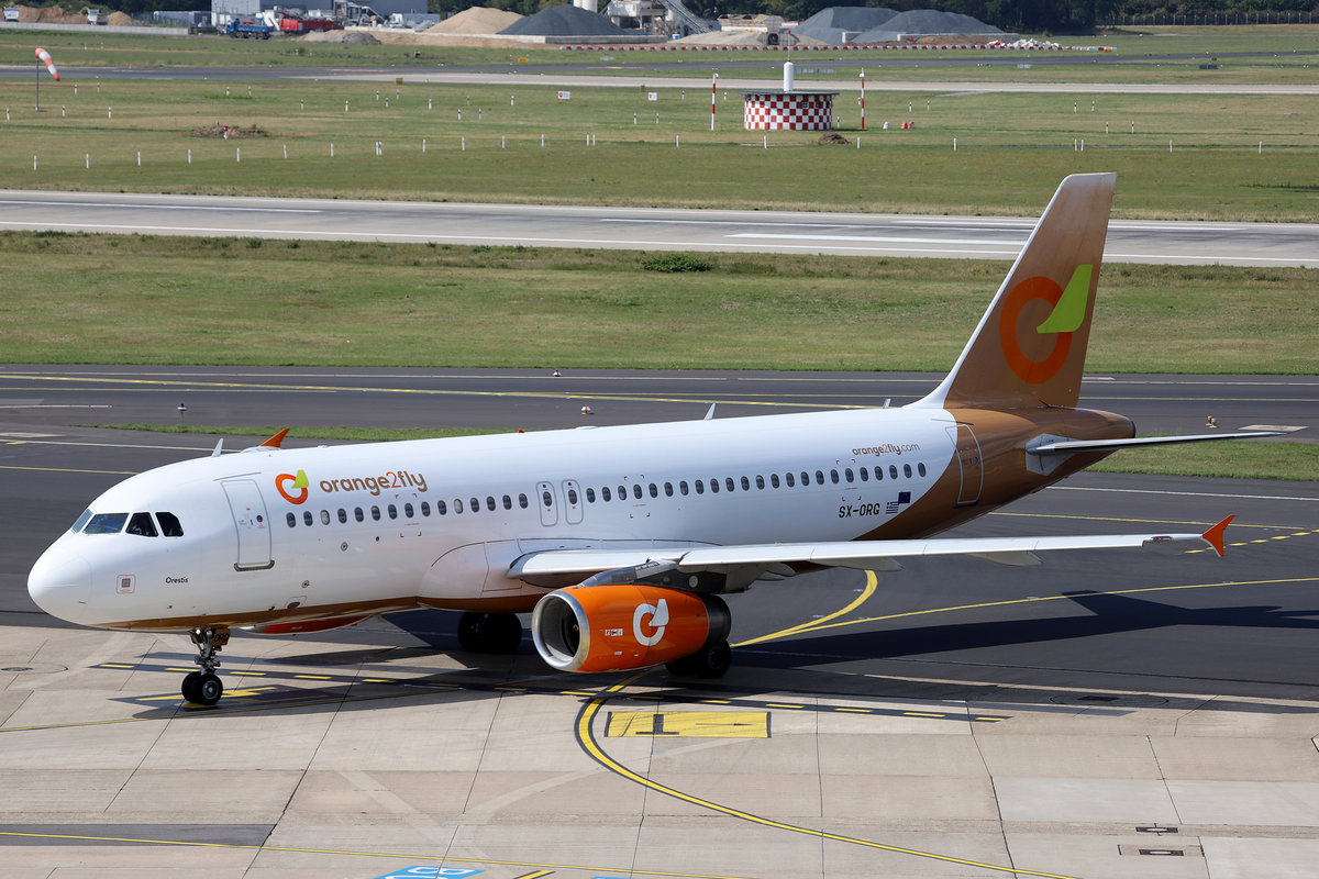 Orange2fly, SX-ORG, Airbus, A 320-232, DUS-EDDL, Düsseldorf, 21.08.2019, Germany 