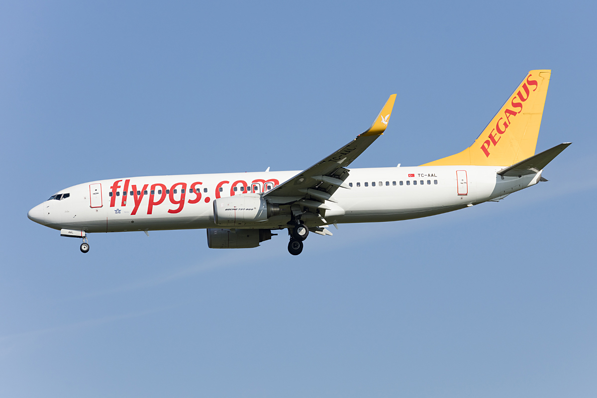 Pegasus Airlines, TC-AAL, Boeing, B737-82R, 29.09.2016, MUC, München, Germany 







