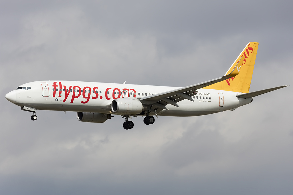 Pegasus Airlines, TC-AAZ, Boeing, B737-82R, 26.09.2015, BCN, Barcelona, Spain 



