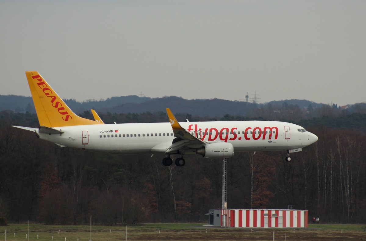 Pegasus Airlines, TC-AMP,(C/N 40723),Boeing 737-82R(WL), 29.12.2015,CGN-EDDK, Köln-Bonn, Germany 