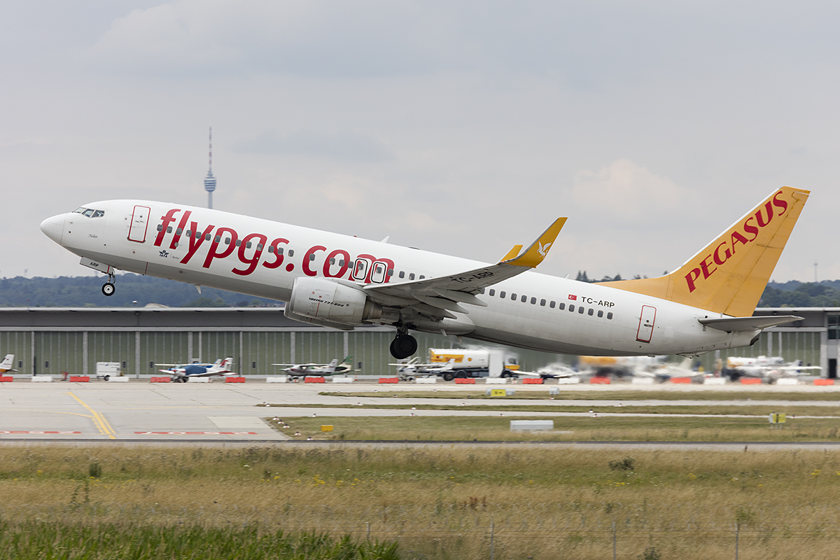 Pegasus Airlines, TC-ARP, Boeing, B737-82R, 11.07.2018, STR, Stuttgart, Germany 


