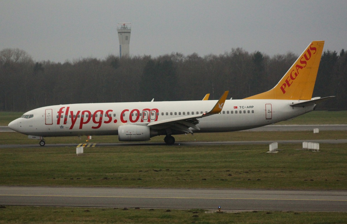 Pegasus Airlines, TC-ARP,(C/N 40727),Boeing 737-82R(WL), 02.01.2016,HAM-EDDH, Hamburg, Germany (Taufname :Nehir)