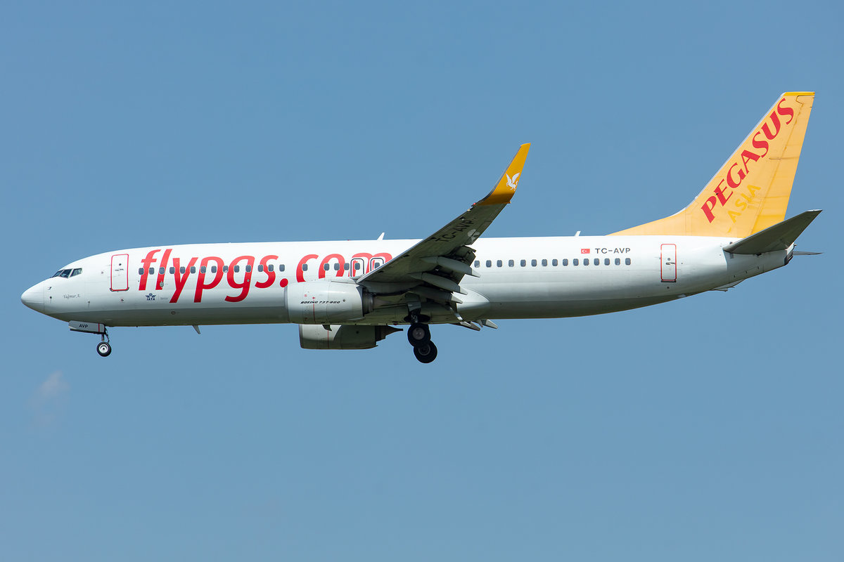 Pegasus Airlines, TC-AVP, Boeing, B737-82R, 02.05.2019, MUC, München, Germany




