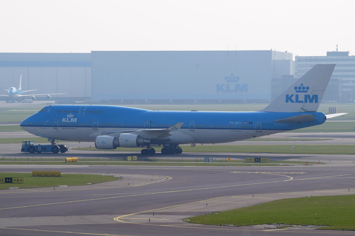 PH-BFL KLM Royal Dutch Airlines Boeing 747-406  , AMS , 14.03.2017
