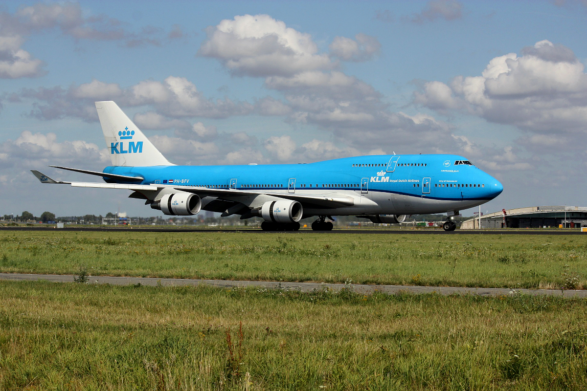 PH-BFV KLM Royal Dutch Airlines Boeing 747-406(M) am 08.08.2019 in Amsterdam-Schiphol.