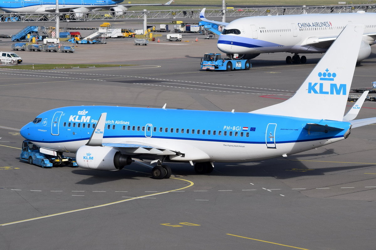 PH-BGI KLM Royal Dutch Airlines Boeing 737-7K2(WL)  , AMS , 13.03.2017