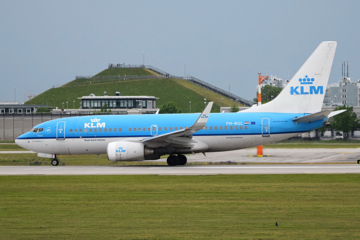 PH-BGL KLM Royal Dutch Airlines Boeing 737-7K2(WL)  , MUC , 19.05.2018