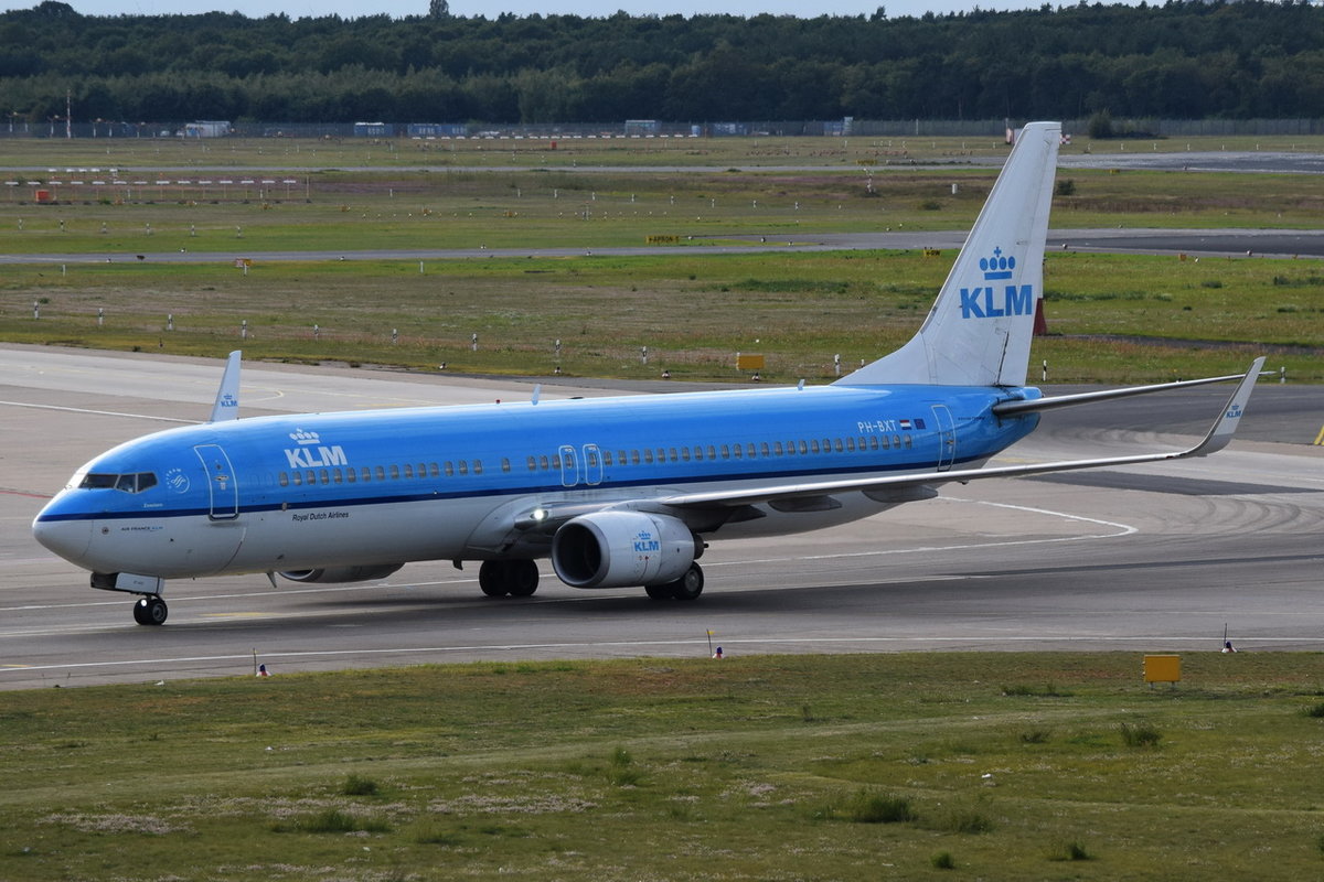 PH-BXT KLM Royal Dutch Airlines Boeing 737-9K2(WL)  , TXL , 20.09.2017