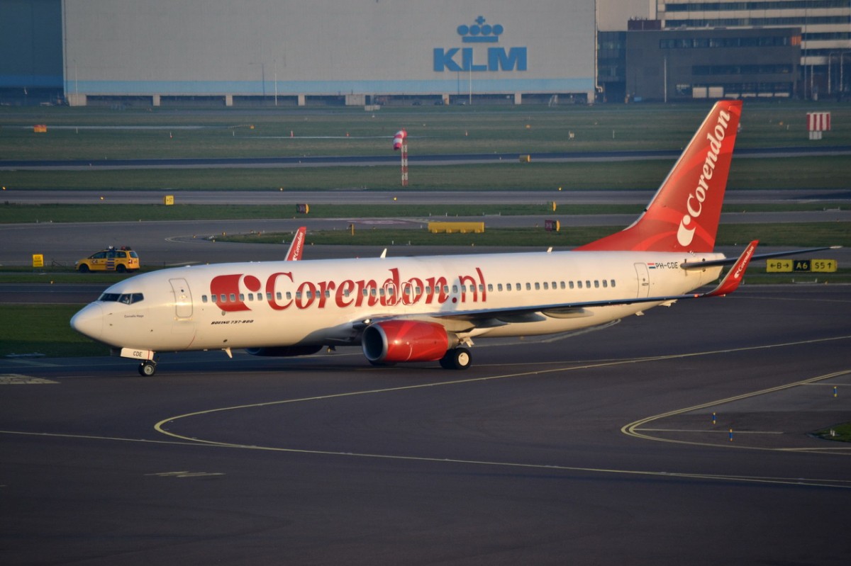 PH-CDE Corendon Dutch Airlines Boeing 737-8KN(WL)  08.03.2014
Amsterdam-Schiphol