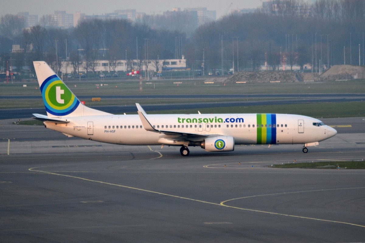 PH-HSF Transavia Boeing 737-8K2(WL)   08.03.2014  Amsterdam-Schiphol