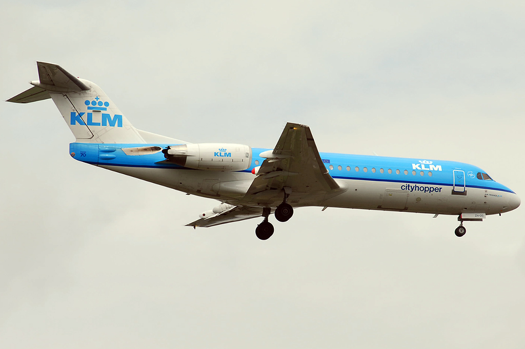 PH-KZN Fokker 70 03.08.2014