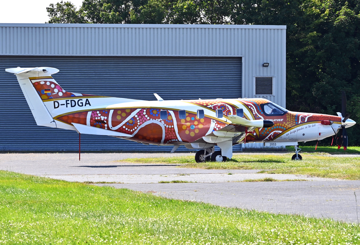 Pilatus PC-12 NGX, D-FDGA in EDRK - 08.09.2021
