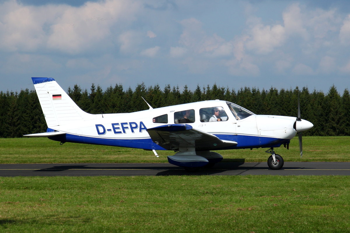 Piper PA 28-181 (Archer II), D-EFPA. Dahlemer Binz (EDKV) am 03.09.2017.