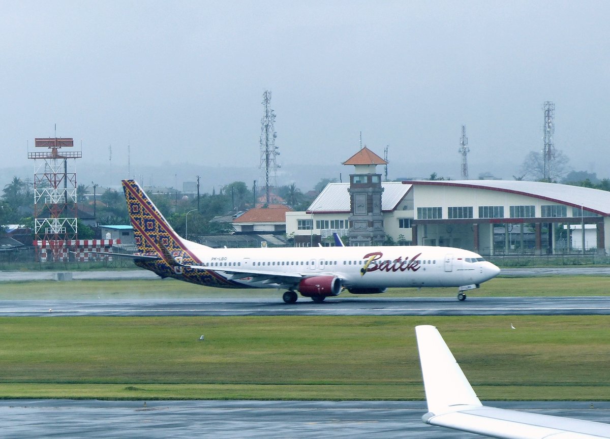 PK-LBO, Boeing 737-9GP(ER), Batik Air, Denpasar International Airport (DPS), 7.10.2017