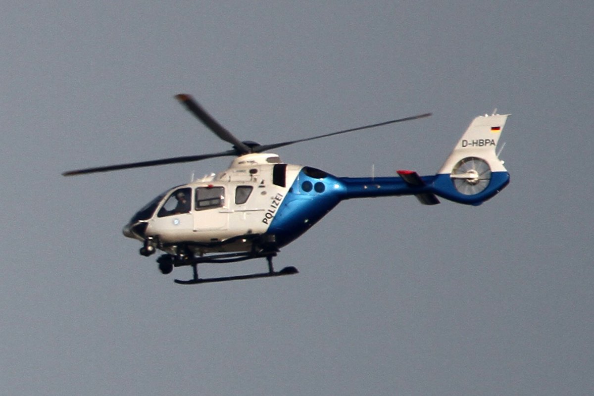 Polizei -Bayern-, D-HBPA, Airbus Helicopters (Eurocopter), H-135 (EC-135 P2+),  Edelweiß 1 , MUC-EDDM, München, 20.08.2018, Germany