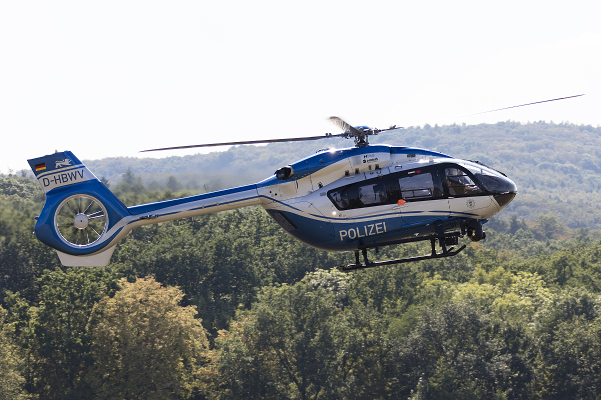 Polizei, D-HBWV, Eurocopter, EC-145, 09.09.2016, EDST, Hahnweide, Germany 




