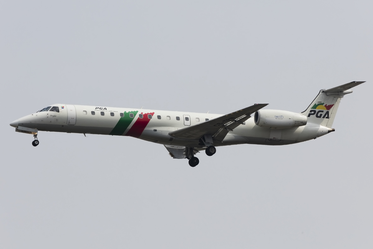 Portugalia Airlines, CS-TPN, Embraer, ERJ-145, 25.03.2016, MXP, Mailand, Italy 



