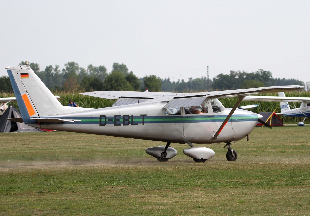 Privat, D-EBLT, Cessna, 172 B Skyhawk, 24.08.2013, EDMT, Tannheim (Tannkosh '13), Germany 