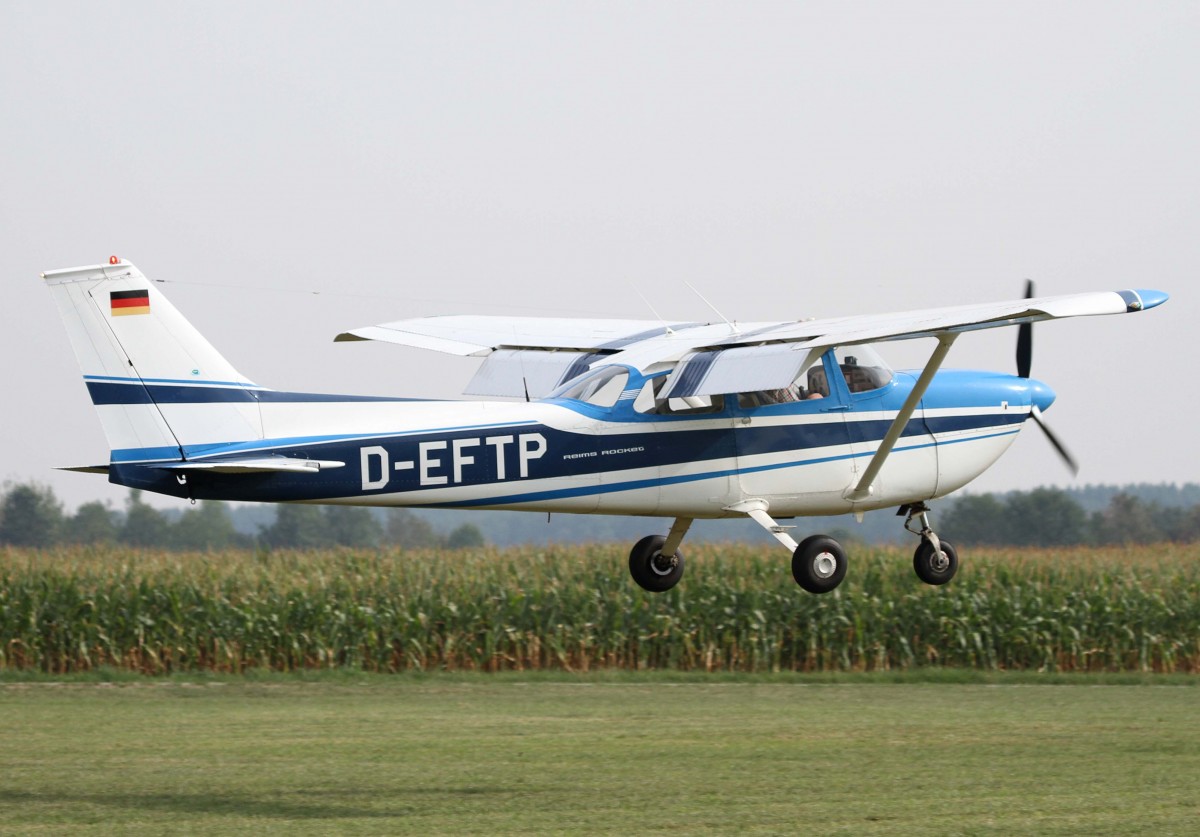 Privat, D-EFTP, Cessna, FR172H Reims Rocket, 23.08.2013, EDMT, Tannheim (Tannkosh '13), Germany 