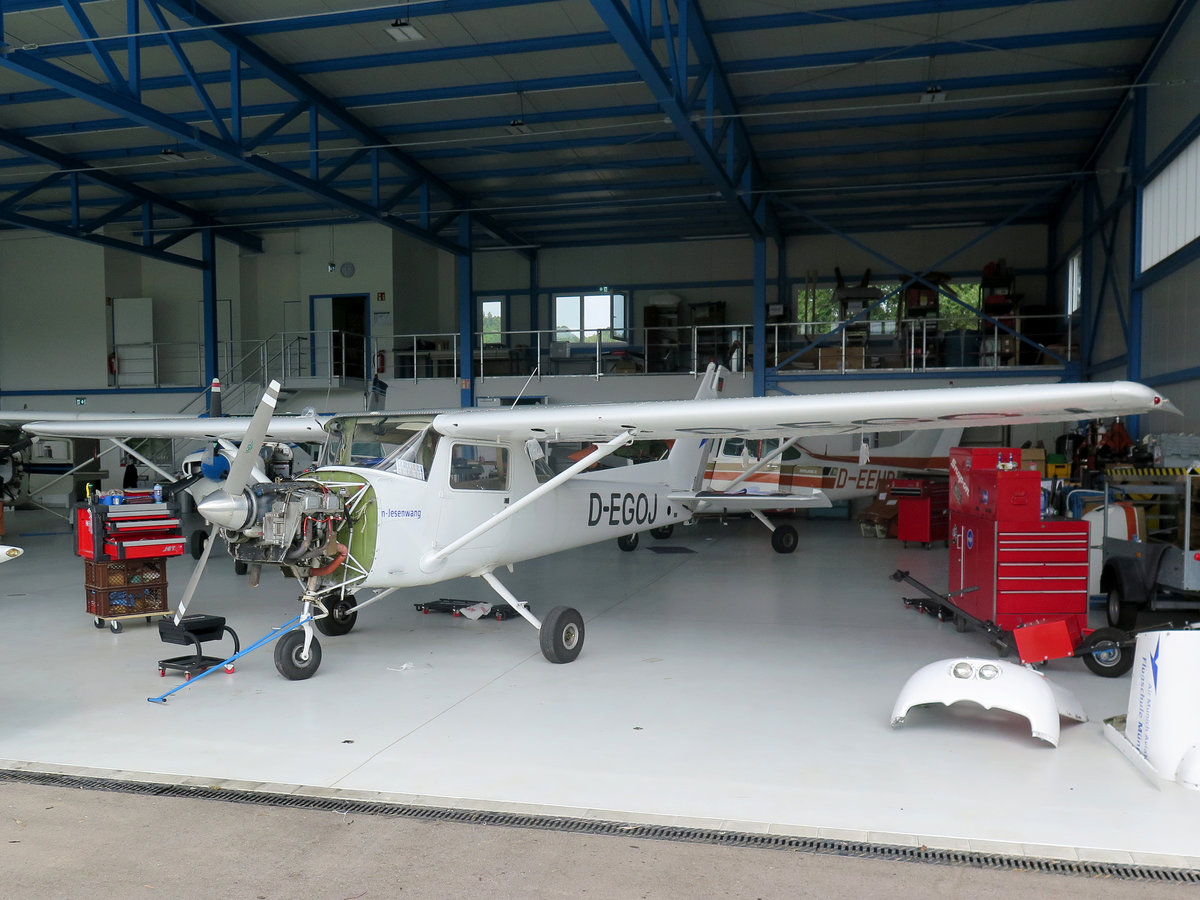 Privat, D-EGOJ, Cessna, 152, 02.08.2019, EDNL, Leutkirch-Unterzeil, Germany