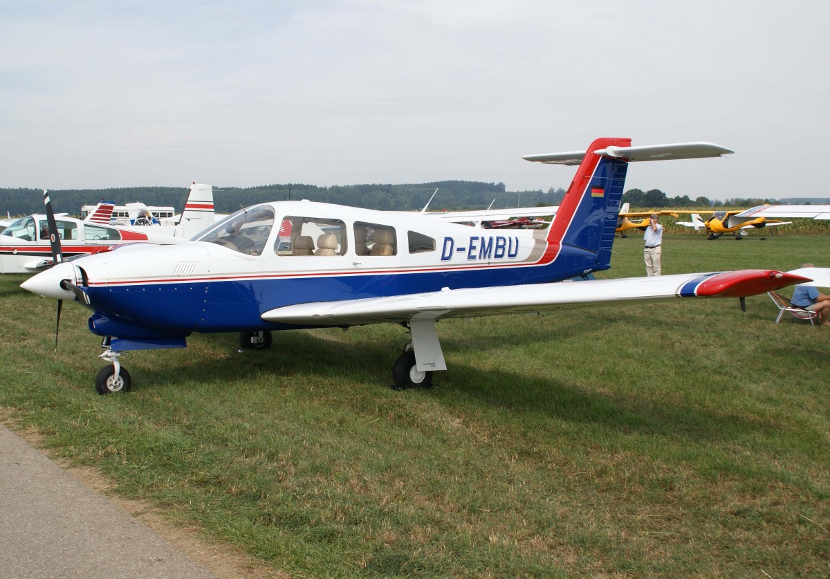 Privat, D-EMBU, Piper, PA-28 RT-201 T Turbo Archer IV, 23.08.2013, EDMT, Tannheim (Tannkosh '13), Germany