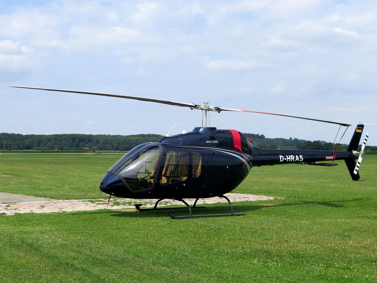 Privat, D-HRAS, Bell, 505  Jet Ranger X, 02.08.2019, EDMT, Tannheim, Germany