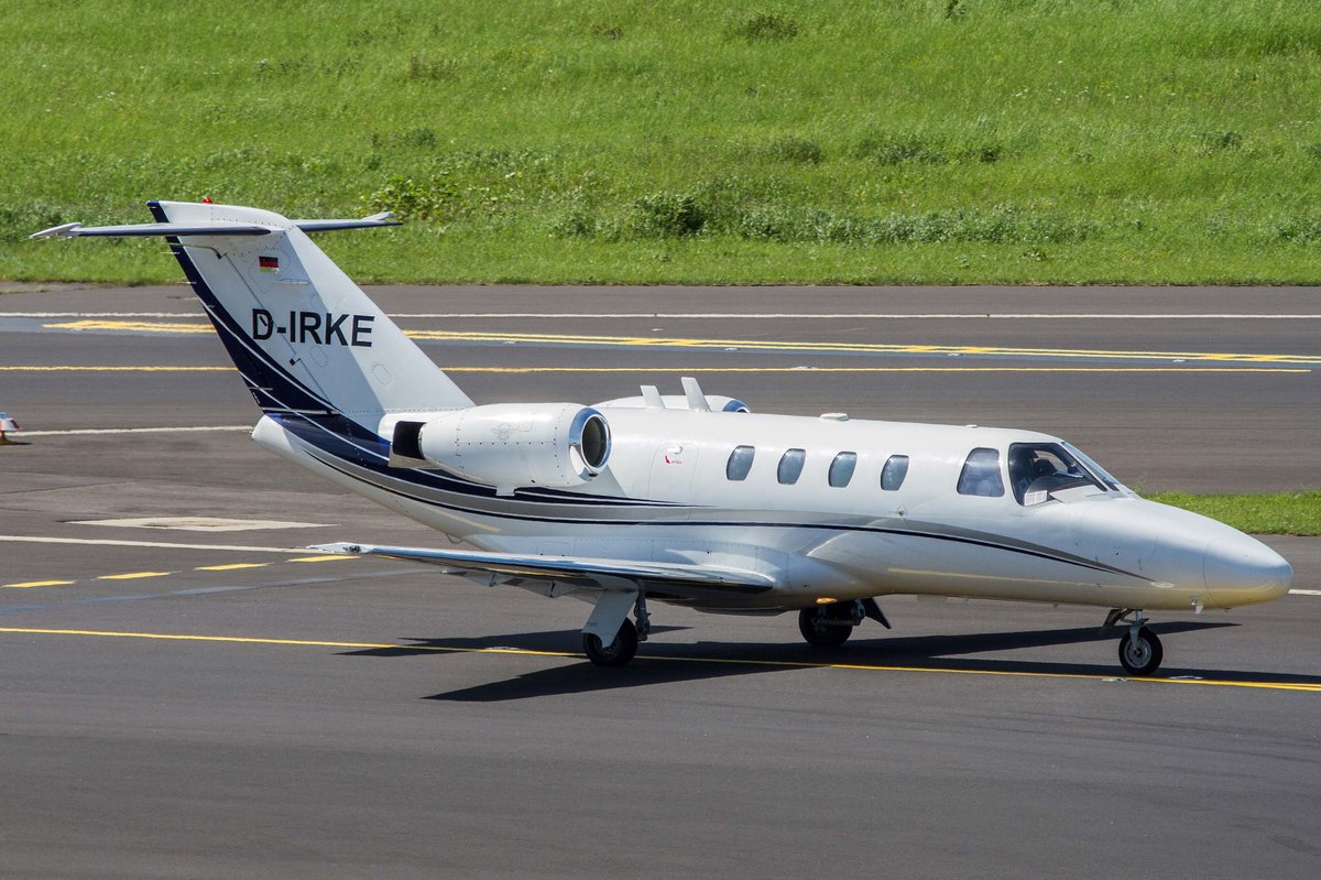 privat, D-IRKE, Cessna, 525 ~ Citation CJ-1, 17.05.2017, DUS-EDDL, Düsseldorf, Germany