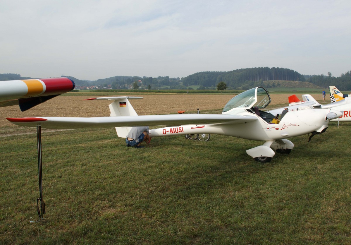 Privat, D-MOSI, UL-Airoaviation (Urban Air), Lambada UDM-13, 23.08.2013, EDMT, Tannheim (Tannkosh '13), Germany 