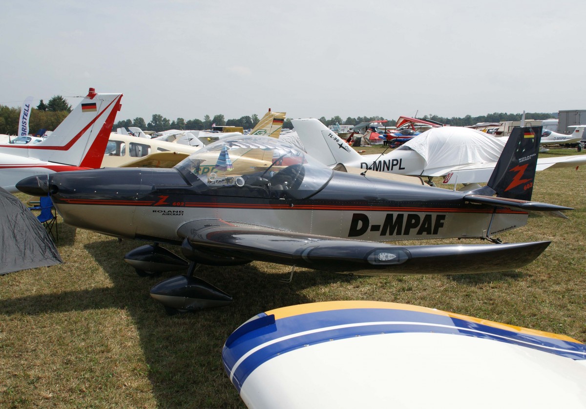 Privat, D-MPAF, Roland Aircraft (Zenair), CH-602 XL Zodiac, 23.08.2013, EDMT, Tannheim (Tannkosh '13), Germany 