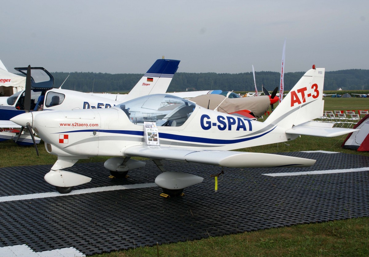 Privat, G-SPAT, Aero, AT-03 R-100, 23.08.2013, EDMT, Tannheim (Tannkosh '13), Germany