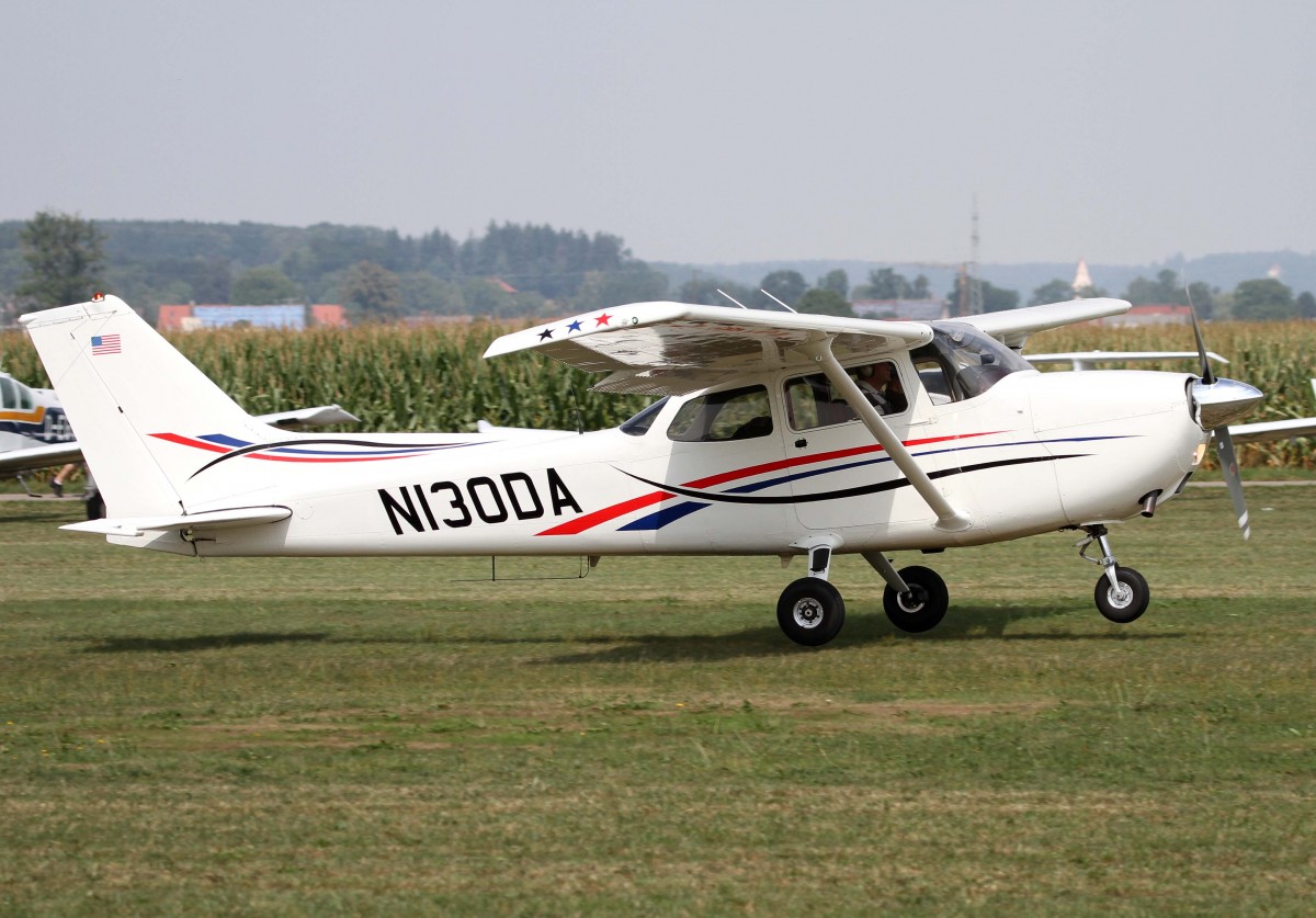Privat, N130DA, Cessna, 172 M Skyhawk, 23.08.2013, EDMT, Tannheim (Tannkosh '13), Germany