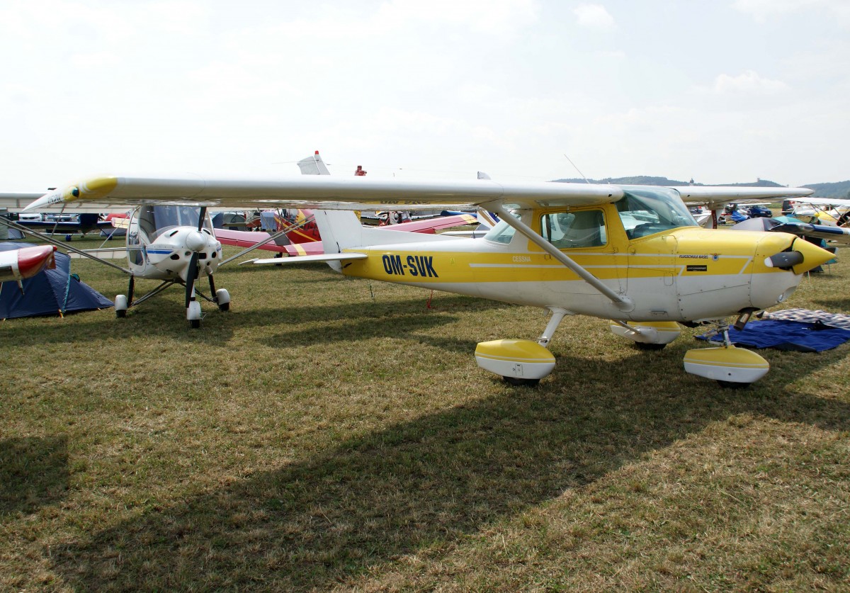 Privat, OM-SVK, Cessna, 152, 23.08.2013, EDMT, Tannheim (Tannkosh '13), Germany