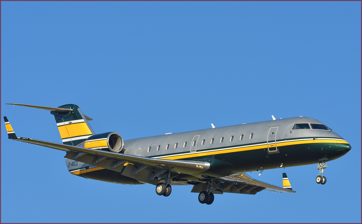 Private 2-AVCO, Canadair CL-600 Challenger 850, Maribor MBX, 6.12.2017