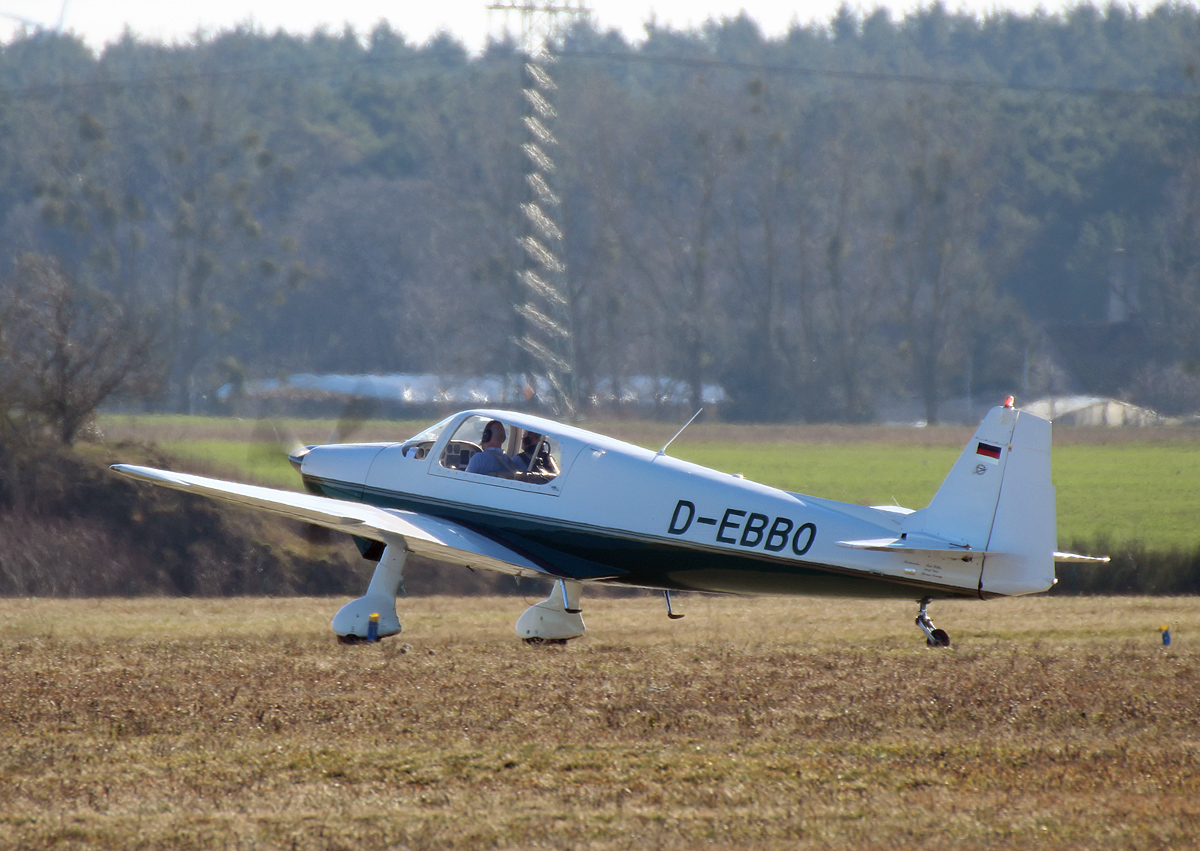 Private Blkow Bo-207, D-EBBO, Flugplatz Strausberg, 16.02.2019