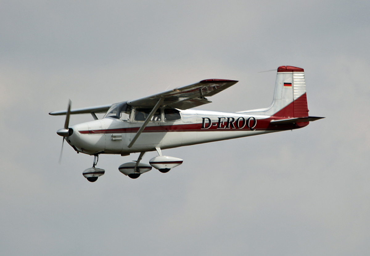 Private Cessna C 172, D-EROQ, Flugplatz Bienenfarm, 16.09.2018