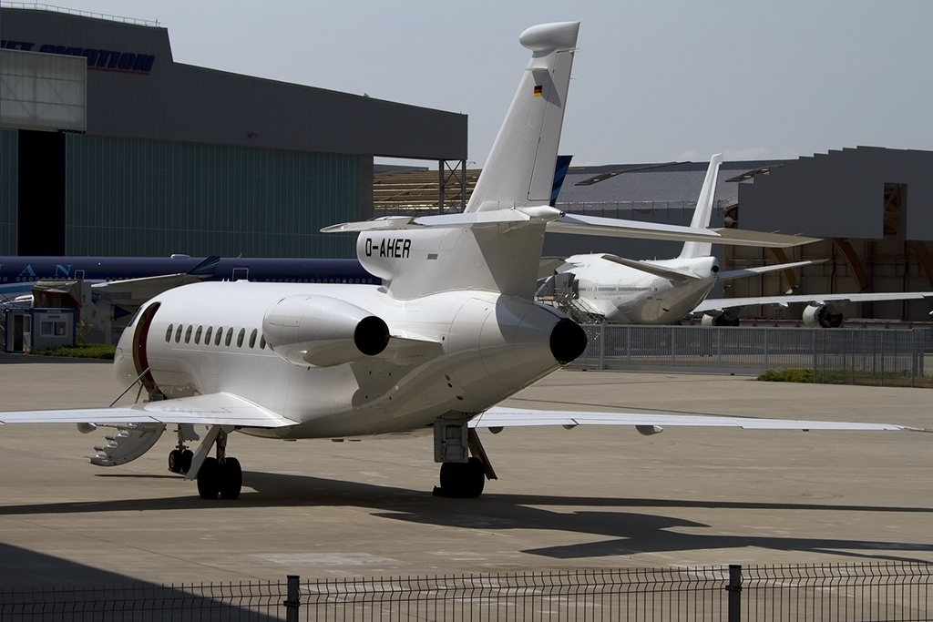Private, D-AHER, Dassault, Falcon 900EX, 14.07.2015, BSL, Basel, Switzerland 



