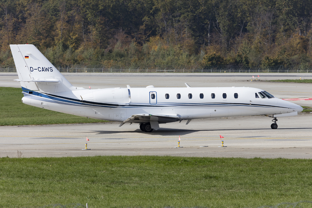 Private, D-CAWS, Cessna, 680 Citation Sovereign, 17.10.2015, GVA, Geneve, Switzerland 




