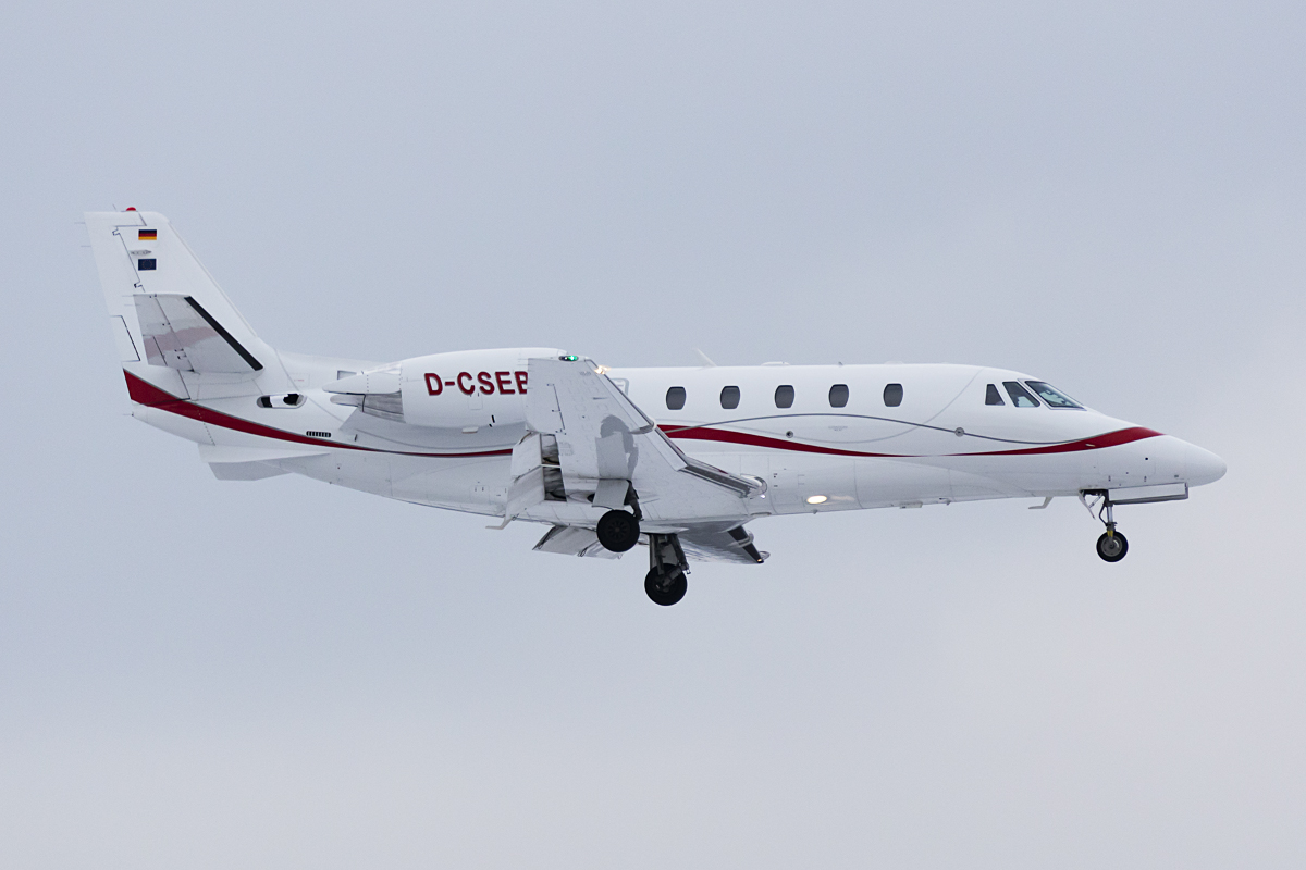 Private, D-CSEB, Cessna, 560XL Citation XLS+, 18.01.2017, ZRH, Zürich, Switzerland 


