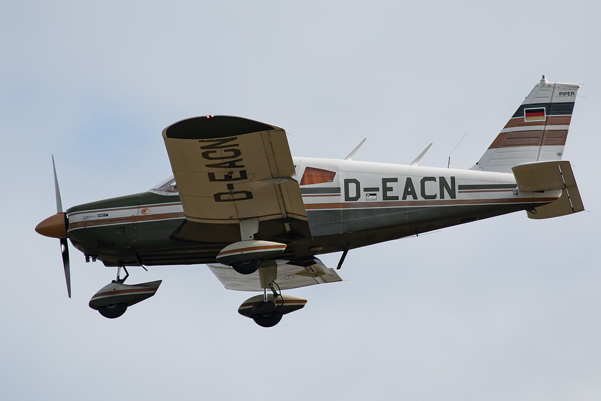 Private, D-EACN, Piper, PA-28-180 Cherokee, 14.09.2019, EDST, Hahnweide, Germany






