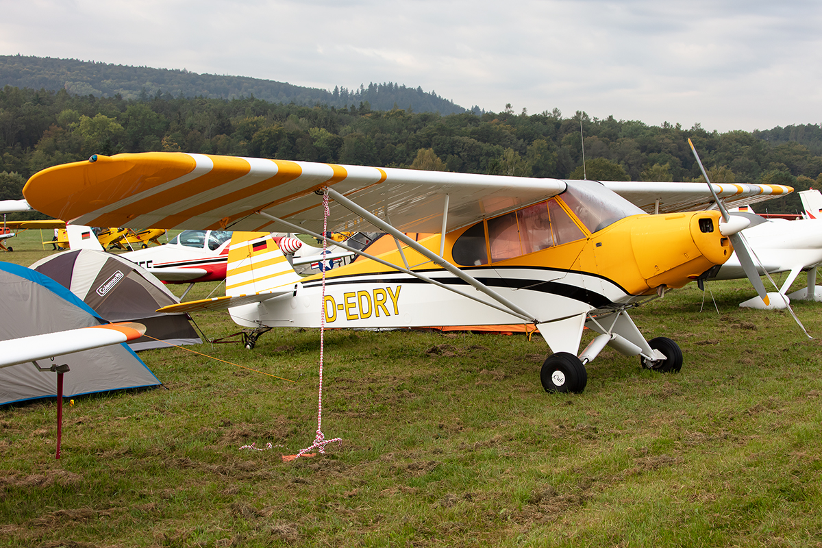 Private, D-EDRY, Piper, PA-18-95 Super Cub, 14.09.2019, EDST, Hahnweide, Germany






