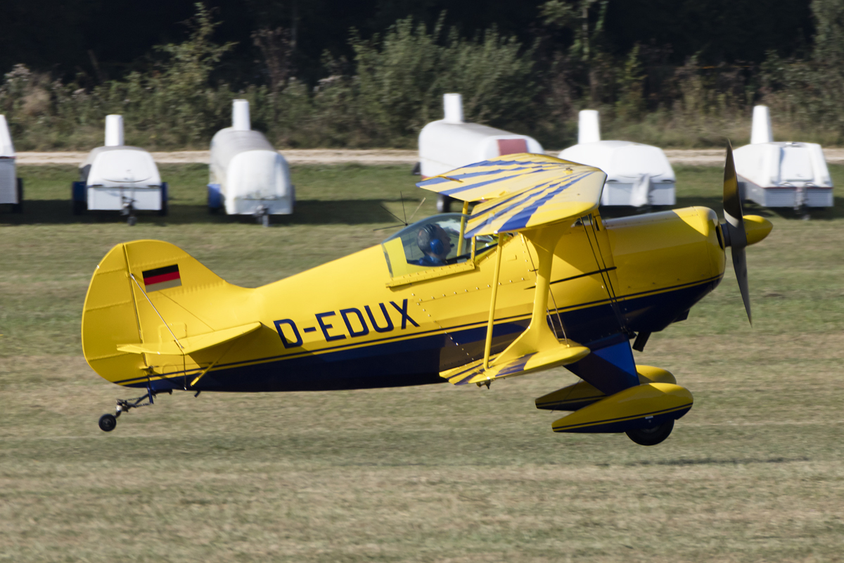 Private, D-EDUX, Pitts, S-1 Spezial, 10.09.2016, EDST, Hahnweide, Germany 



